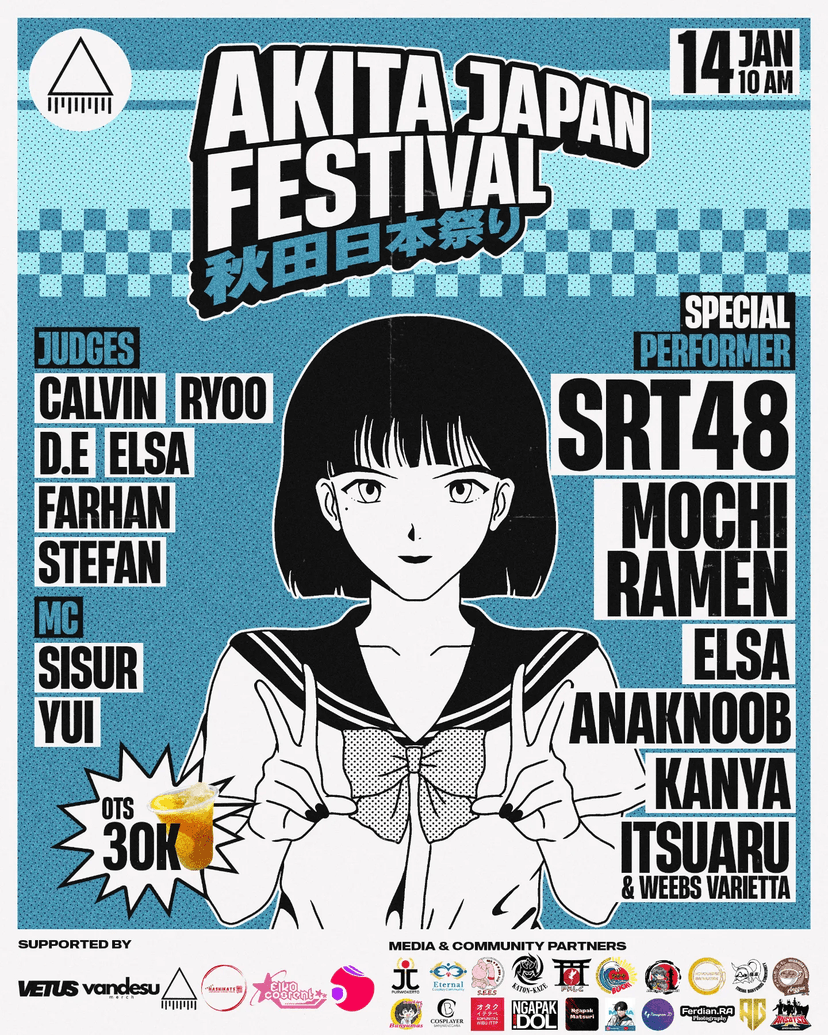 Poster Akita Japan Fest VOL 1